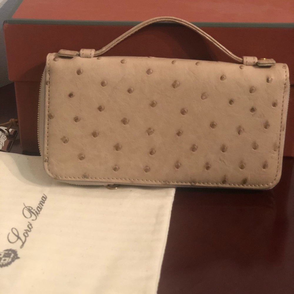 Loro Piana Ostrich Wallet